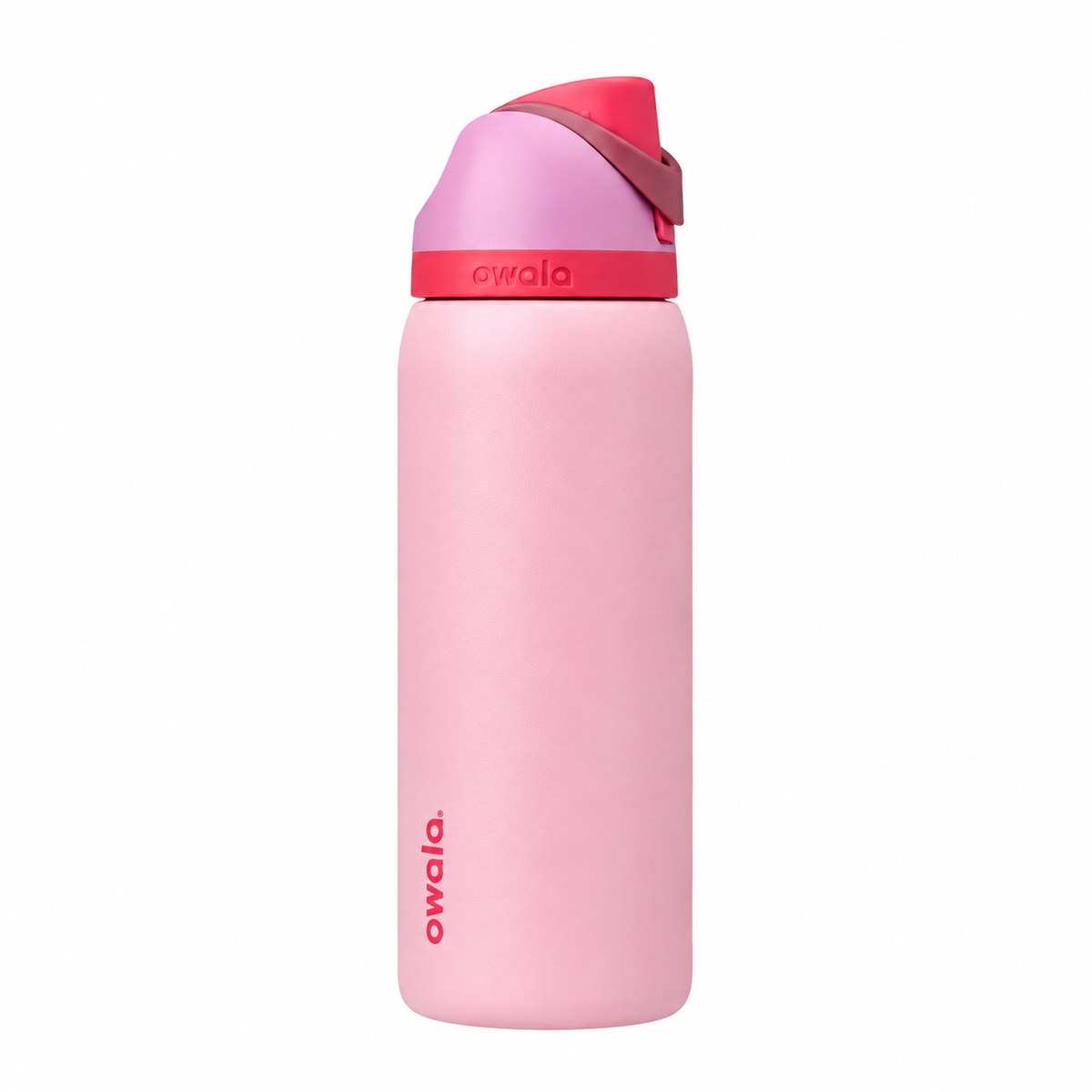 Owala FreeSip 32 oz - Rosa con rojo