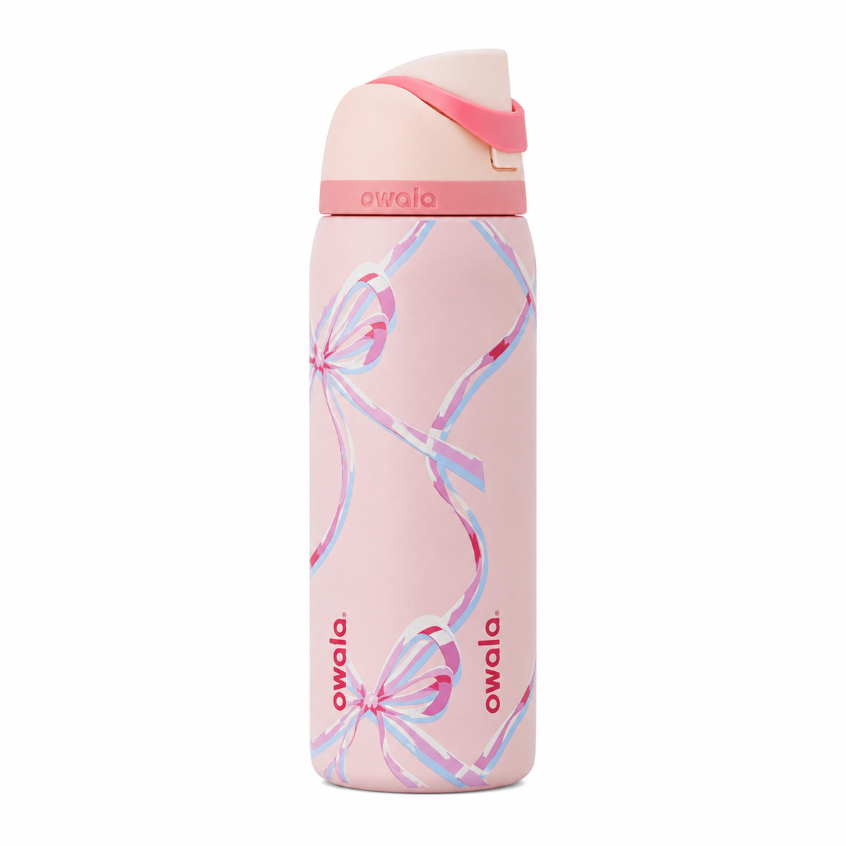 Owala FreeSip 32 oz - Listones rosas