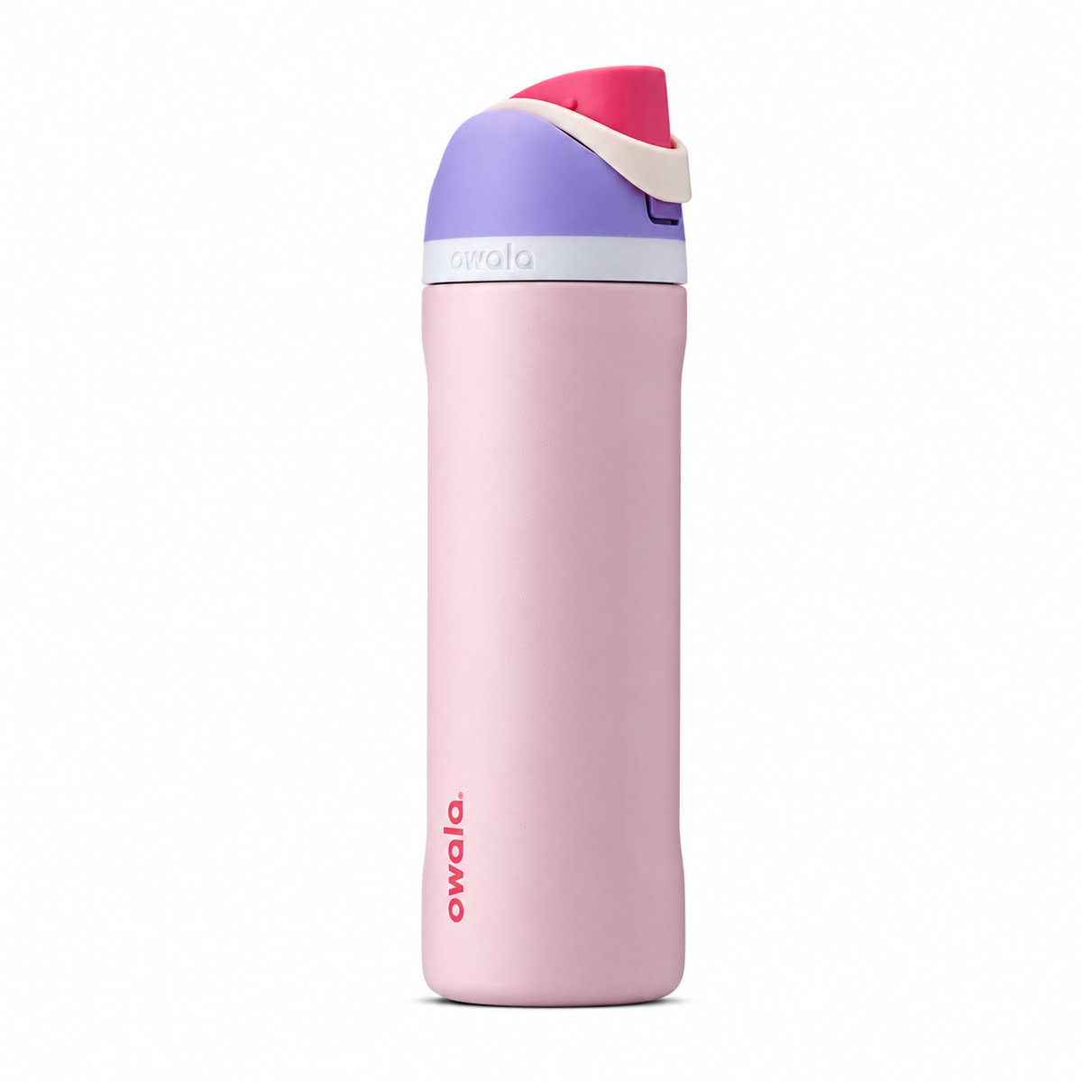 Owala FreeSip 24 oz -Rosa tapa morada