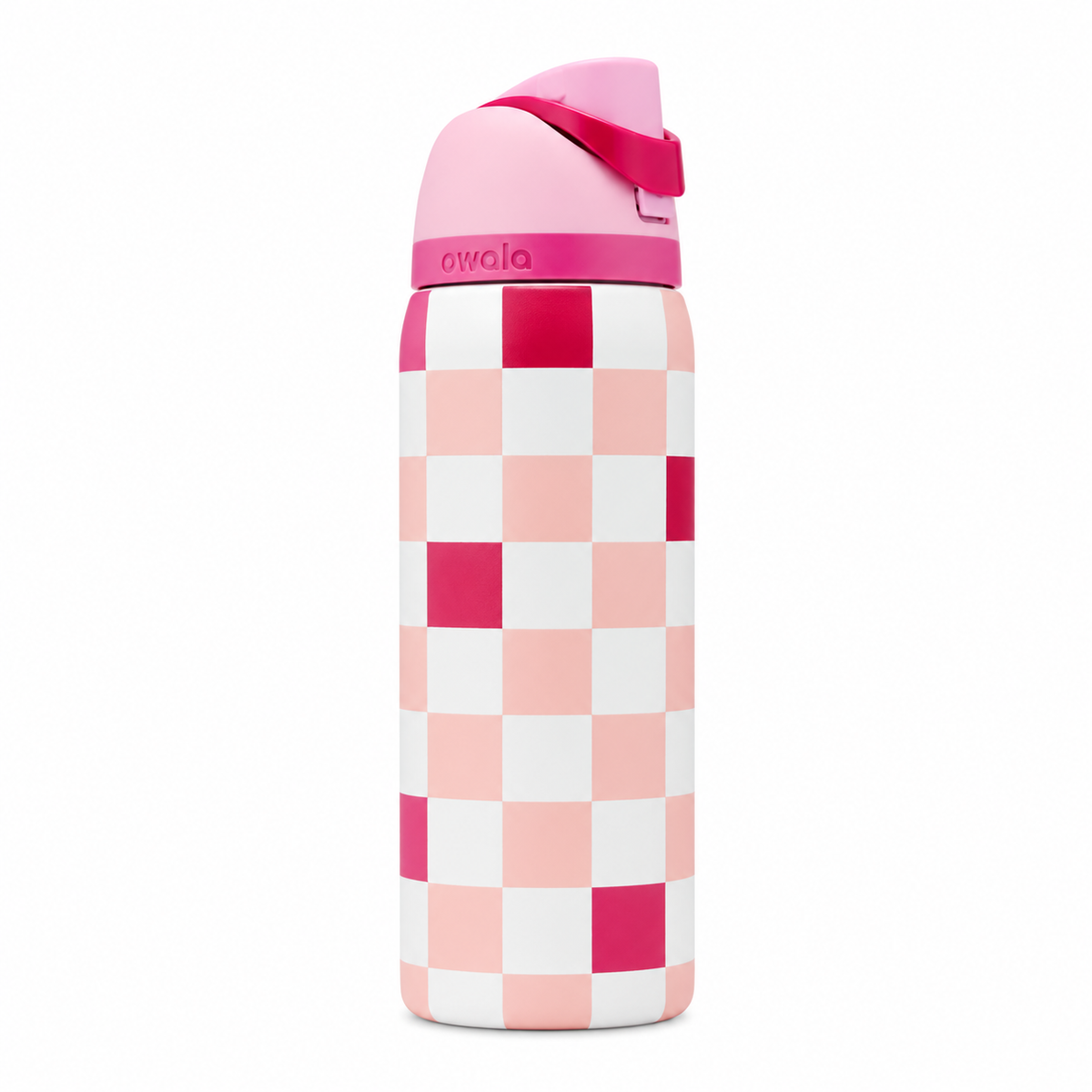 Owala FreeSip 32 oz - Cuadros Rosa